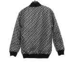  Dior classic monogram full print zipper jacket