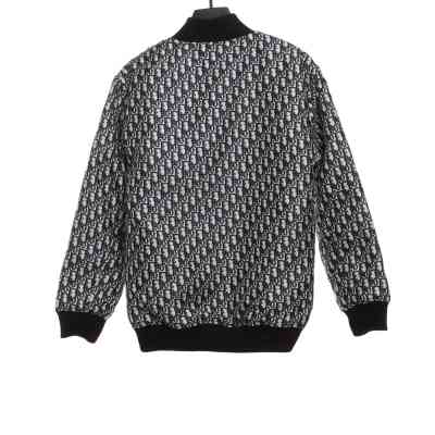  Dior classic monogram full print zipper jacket 02