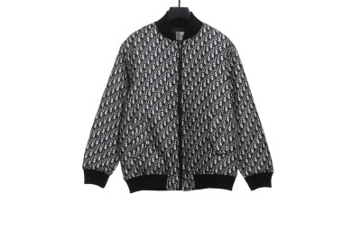 Dior classic monogram full print zipper jacket 01