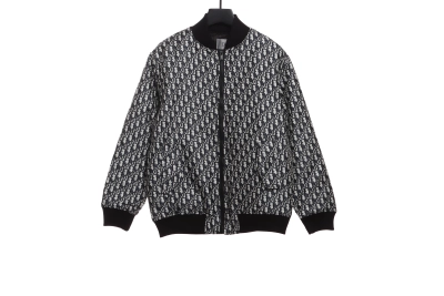 Dior classic monogram full print zipper jacket 01