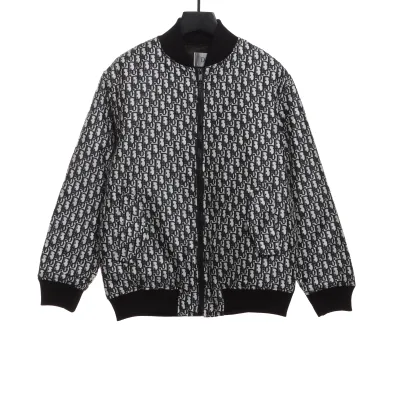 Dior classic monogram full print zipper jacket 01