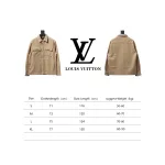 Louis Vuitton 23FW double-faced cashmere khaki jacket