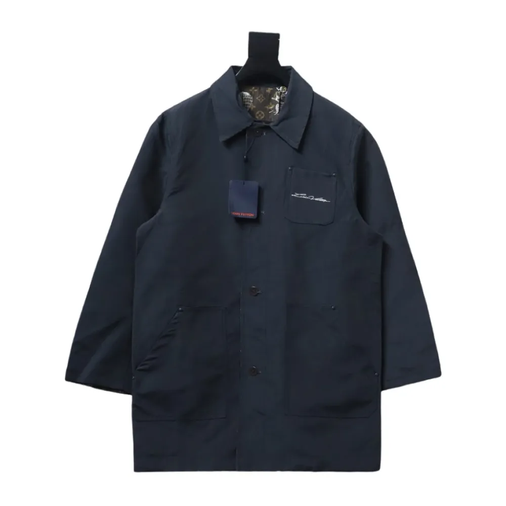 Louis Vuitton 23FW double-faced mid-length jacket