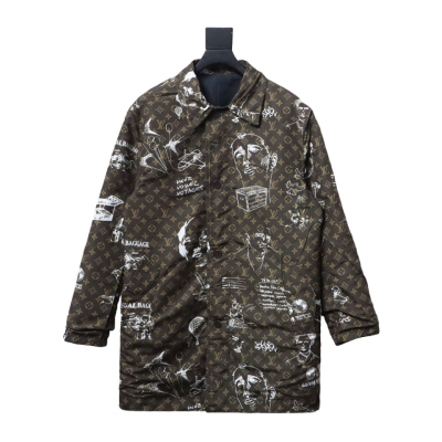 Louis Vuitton 23FW double-faced mid-length jacket 01