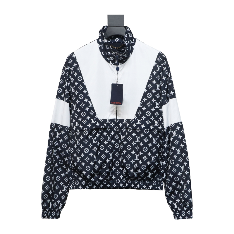 Louis Vuitton 24Fw color-block monogram jacket