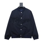 LOUIS VUITTON 24Fw monogram patch embroidered jacket