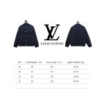 LOUIS VUITTON 24Fw monogram patch embroidered jacket