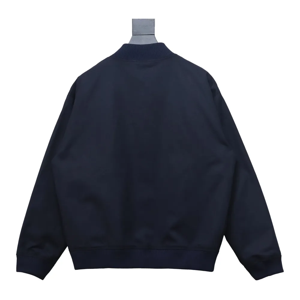 LOUIS VUITTON 24Fw monogram patch embroidered jacket