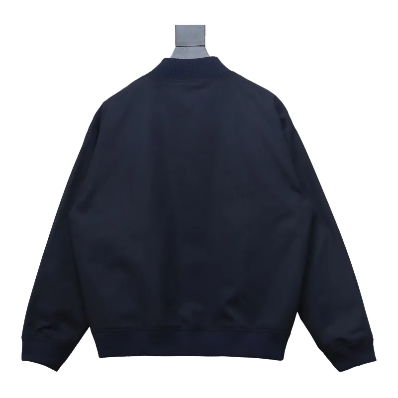 LOUIS VUITTON 24Fw monogram patch embroidered jacket