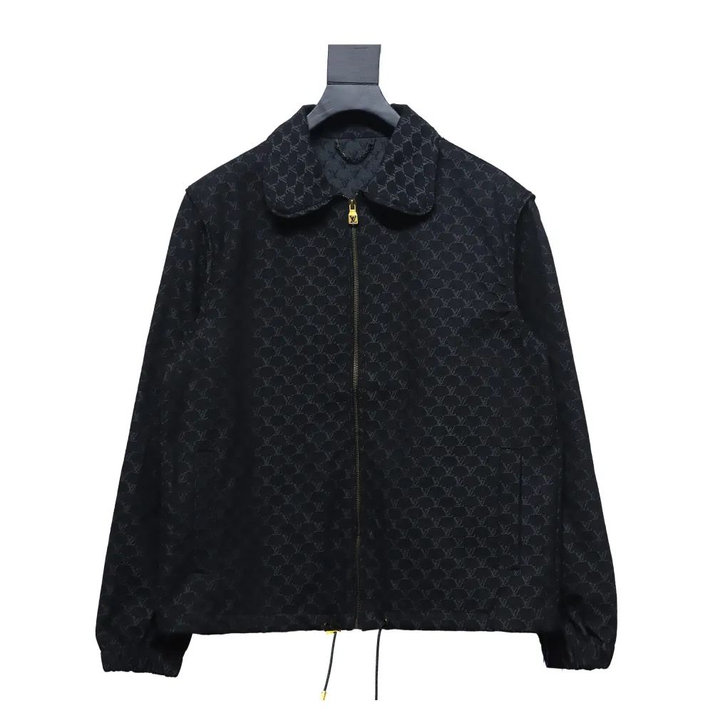  Louis Vuitton 24SS autumn and winter new full print jacquard jacket casual jacket