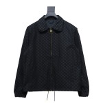  Louis Vuitton 24SS autumn and winter new full print jacquard jacket casual jacket