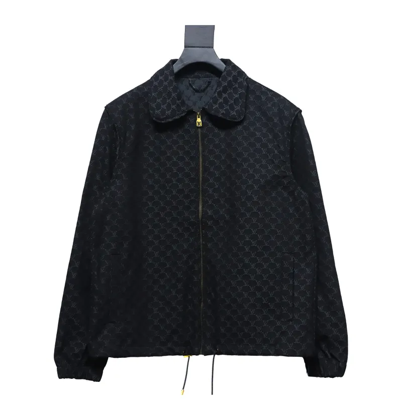  Louis Vuitton 24SS autumn and winter new full print jacquard jacket casual jacket