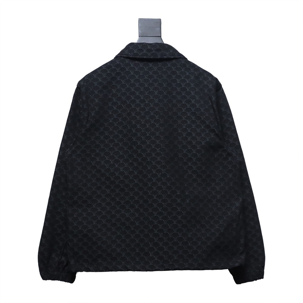  Louis Vuitton 24SS autumn and winter new full print jacquard jacket casual jacket