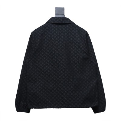  Louis Vuitton 24SS autumn and winter new full print jacquard jacket casual jacket 02