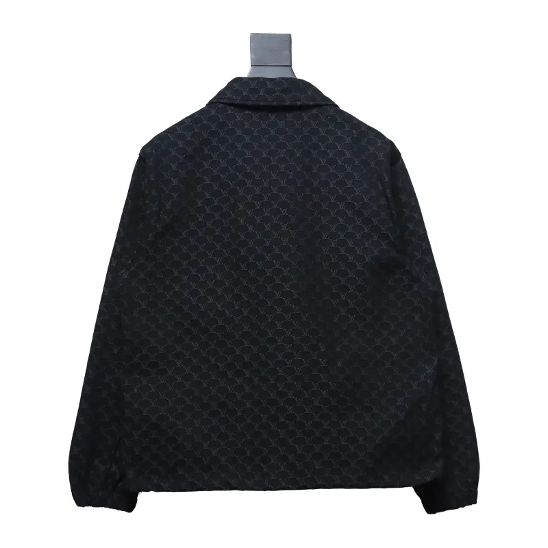  Louis Vuitton 24SS autumn and winter new full print jacquard jacket casual jacket