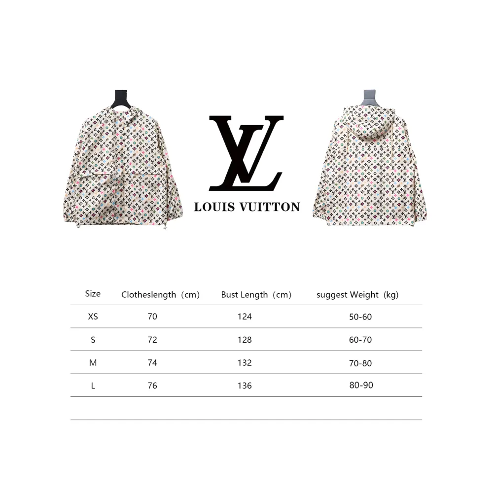  Louis Vuitton 24ss new technology windbreaker Jacket