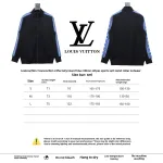  Louis Vuitton Fair Isle blue webbing striped sports suit stand collar jacket
