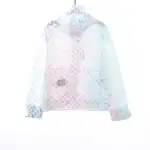 Louis Vuitton gradient monogram mesh hooded jacket