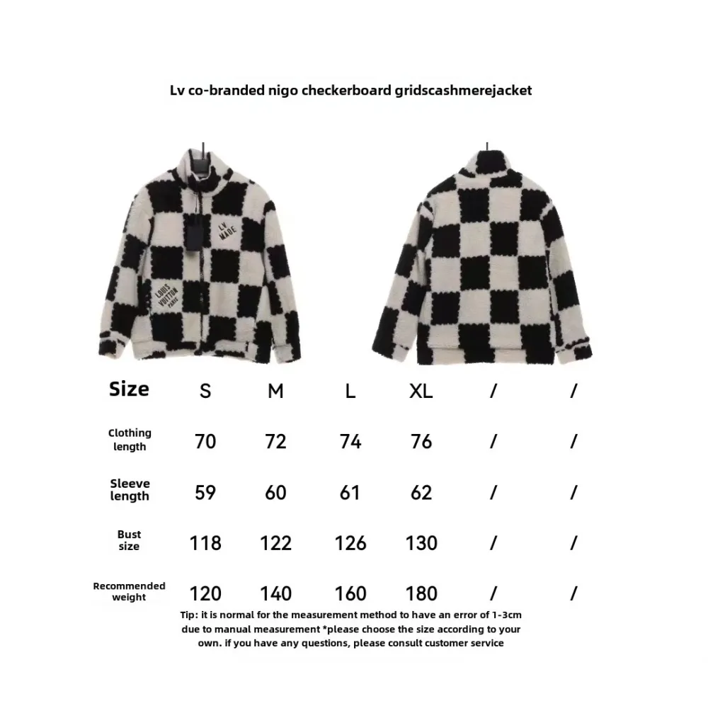 Louis Vuitton joint NIGO checkerboard lambskin jacket 1