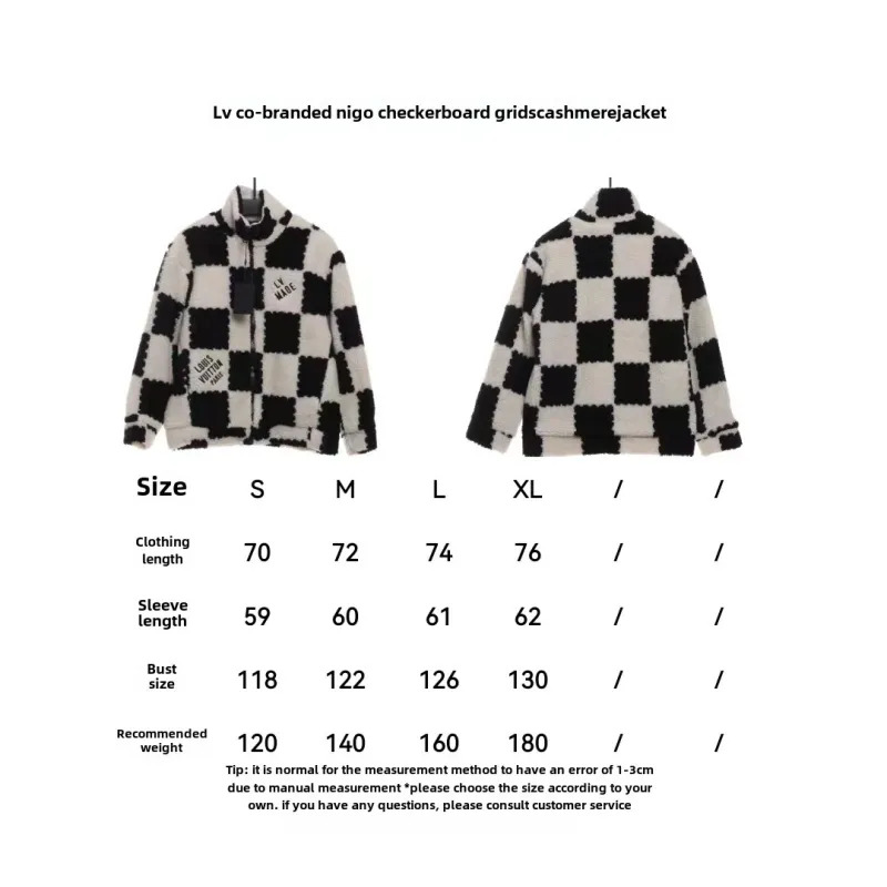 Louis Vuitton joint NIGO checkerboard lambskin jacket 1