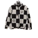 Louis Vuitton joint NIGO checkerboard lambskin jacket 1
