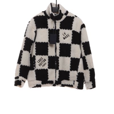  Louis Vuitton joint NIGO checkerboard lambskin jacket 1 01