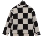 Louis Vuitton joint NIGO checkerboard lambskin jacket 1