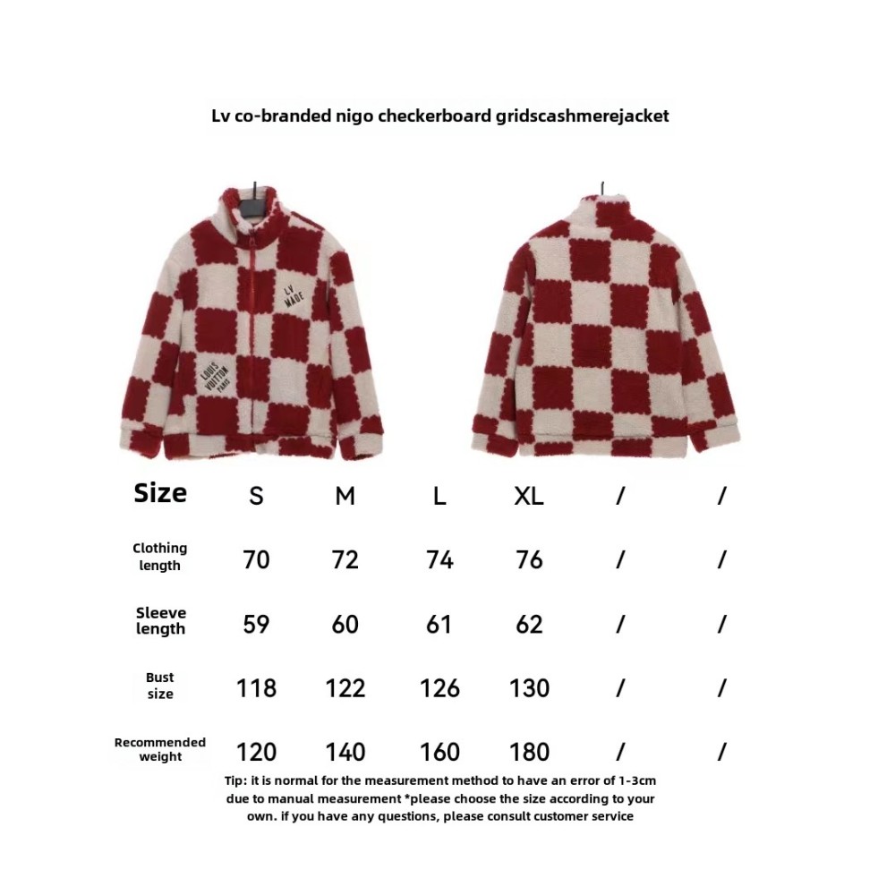  Louis Vuitton joint NIGO checkerboard lambskin jacket 2