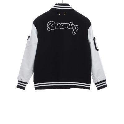 Louis Vuitton large VLOGO patchwork leather baseball jacket 02