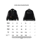 Louis Vuitton NBA patchwork sleeve baseball jacket