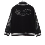 Louis Vuitton NBA patchwork sleeve baseball jacket