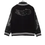 Louis Vuitton NBA patchwork sleeve baseball jacket