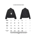 Louis Vuitton twisted checkerboard denim