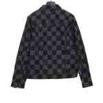 Louis Vuitton twisted checkerboard denim