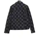 Louis Vuitton twisted checkerboard denim