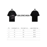 PK Balenciaga24ss night scene digital direct injection T-Shirts