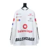 Balenciaga 23ss multi-element print full-mark long-sleeved T-shirt 2