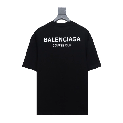 Balenciaga 23ss plastic cup print T-Shirts shirt 1 02