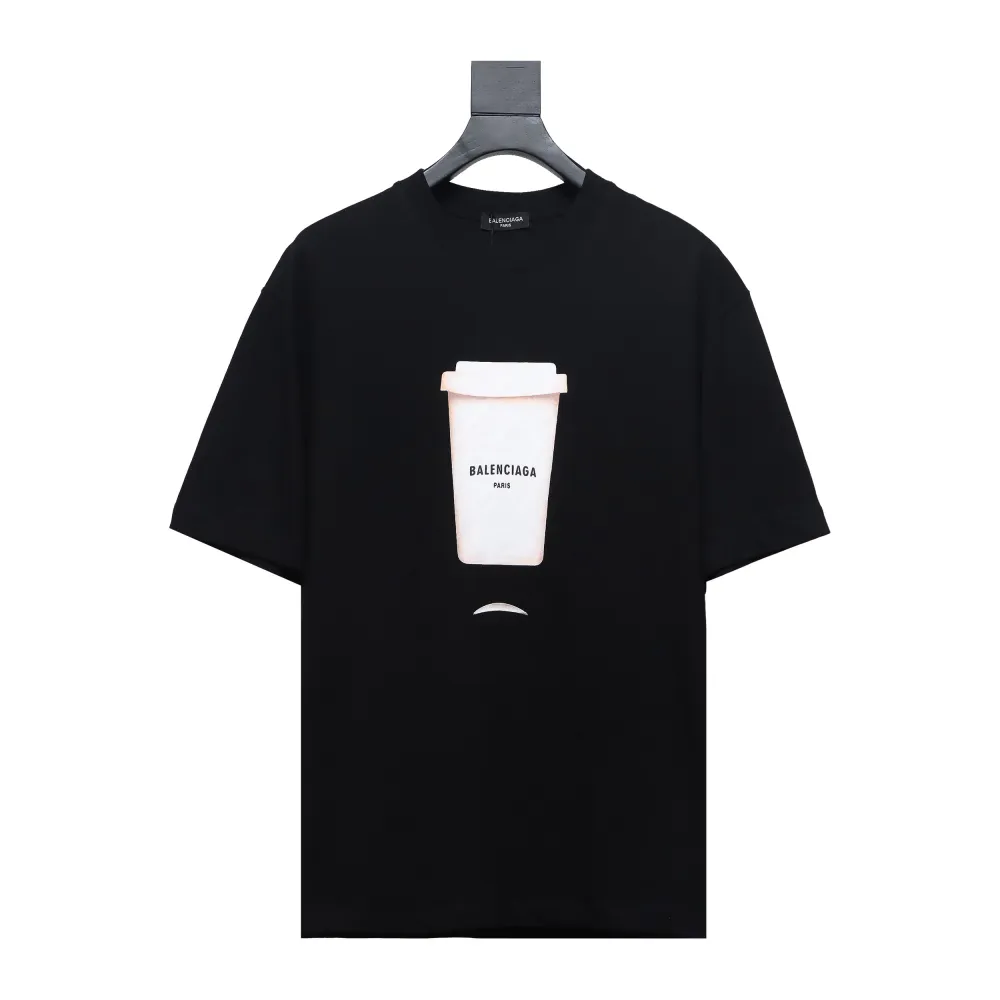  Balenciaga 23ss plastic cup print T-Shirts shirt 1