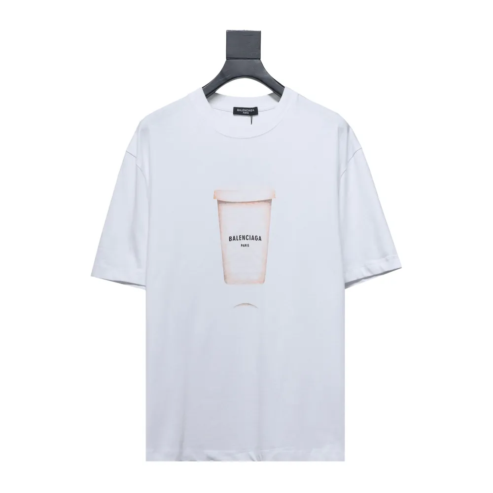 Balenciaga 23ss plastic cup print T-Shirts shirt 2