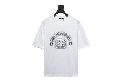  Balenciaga 24ss 3D Stereo Letter Printed T-Shirts 2 01