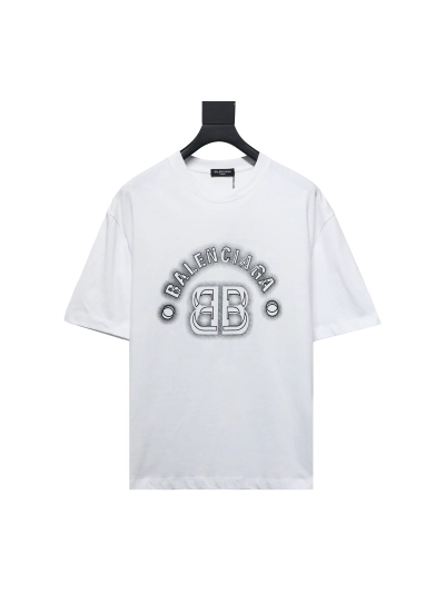  Balenciaga 24ss 3D Stereo Letter Printed T-Shirts 2 01