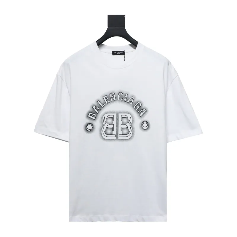  Balenciaga 24ss 3D Stereo Letter Printed T-Shirts 2