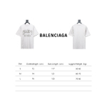 Balenciaga 24ss Blurred Letter Distressed Printed Washed T-Shirts