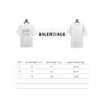  Balenciaga 24ss Blurred Letter Distressed Printed Washed T-Shirts