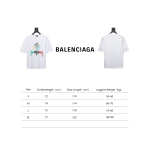 Balenciaga 24ss colorful letter logo foam print T-shirts 1