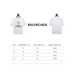  Balenciaga 24ss colorful letter logo foam print T-shirts 1