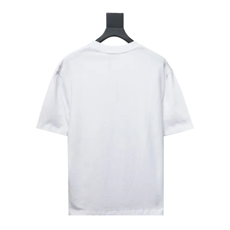  Balenciaga 24ss colorful letter logo foam print T-shirts 1