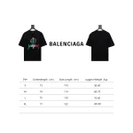 Balenciaga 24ss colorful letter logo foam print T-shirts 2