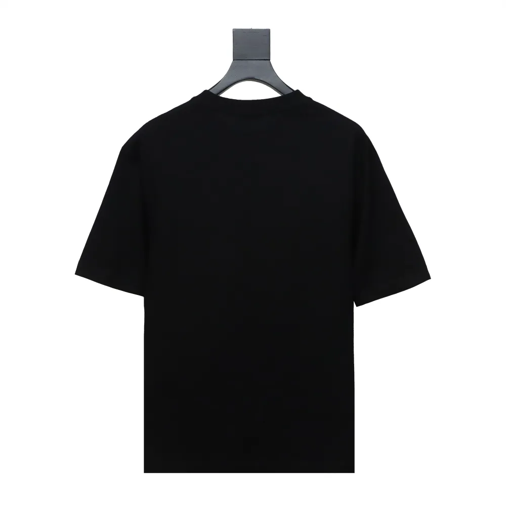 Balenciaga 24ss colorful letter logo foam print T-shirts 2